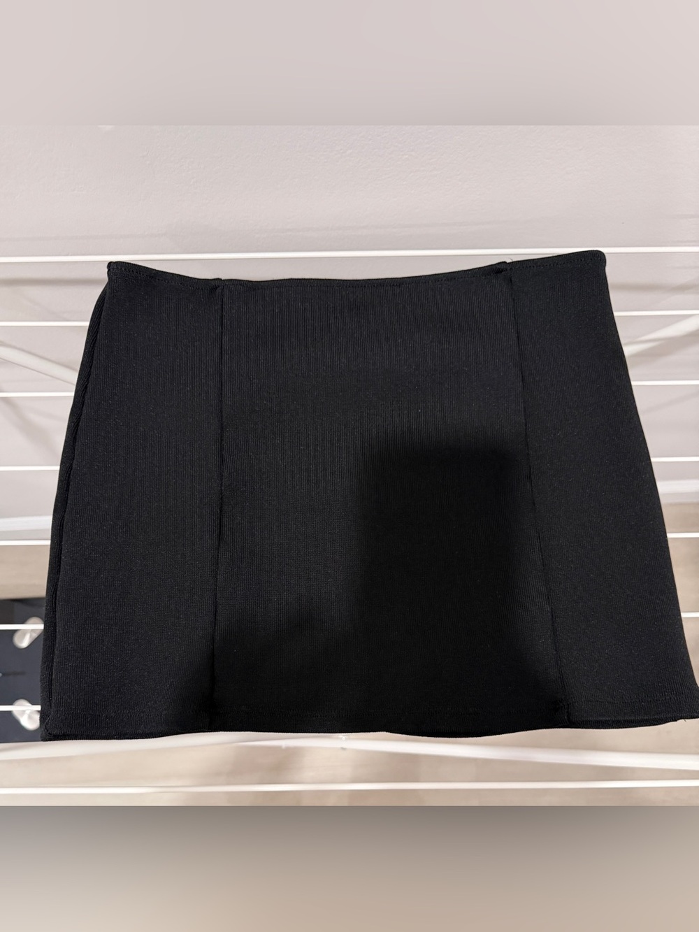 Fashion Nova Black Bodycon Mini Skirt